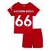 Günstige Liverpool Alexander-Arnold #66 Babykleidung Heim Fussballtrikot Kinder 2023-24 Kurzarm (+ kurze hosen)